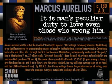 Marcus Aurelius Quote: It is a man's peculiar duty to love even those who wrong him. 401 Quotes.