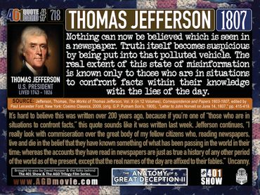 Thomas Jefferson Quote: Nothing can now be believed which is seen in a newspaper. Truth itself ...