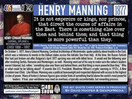 Vatican Cardinal Henry Manning Quote: There is something else over them and behind them and ...
