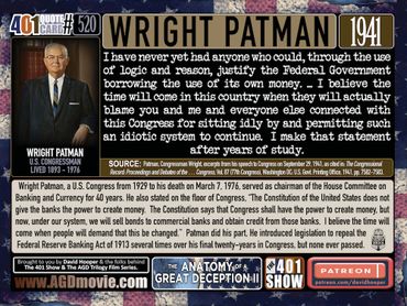 Wright Patman Quote: I have never yet had anyone who could, through the use of logic and reason ...