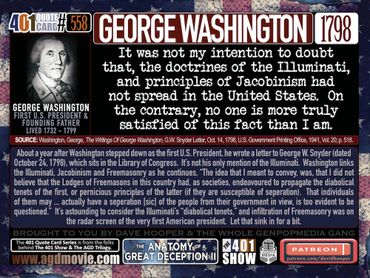 George Washington Quote: It was not my intention to doubt that the doctrines of the Illuminati and
