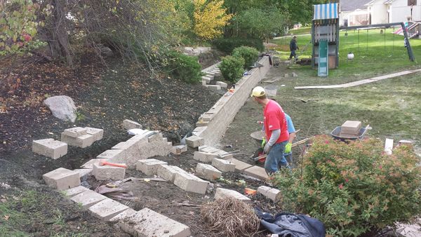 A man working in garden