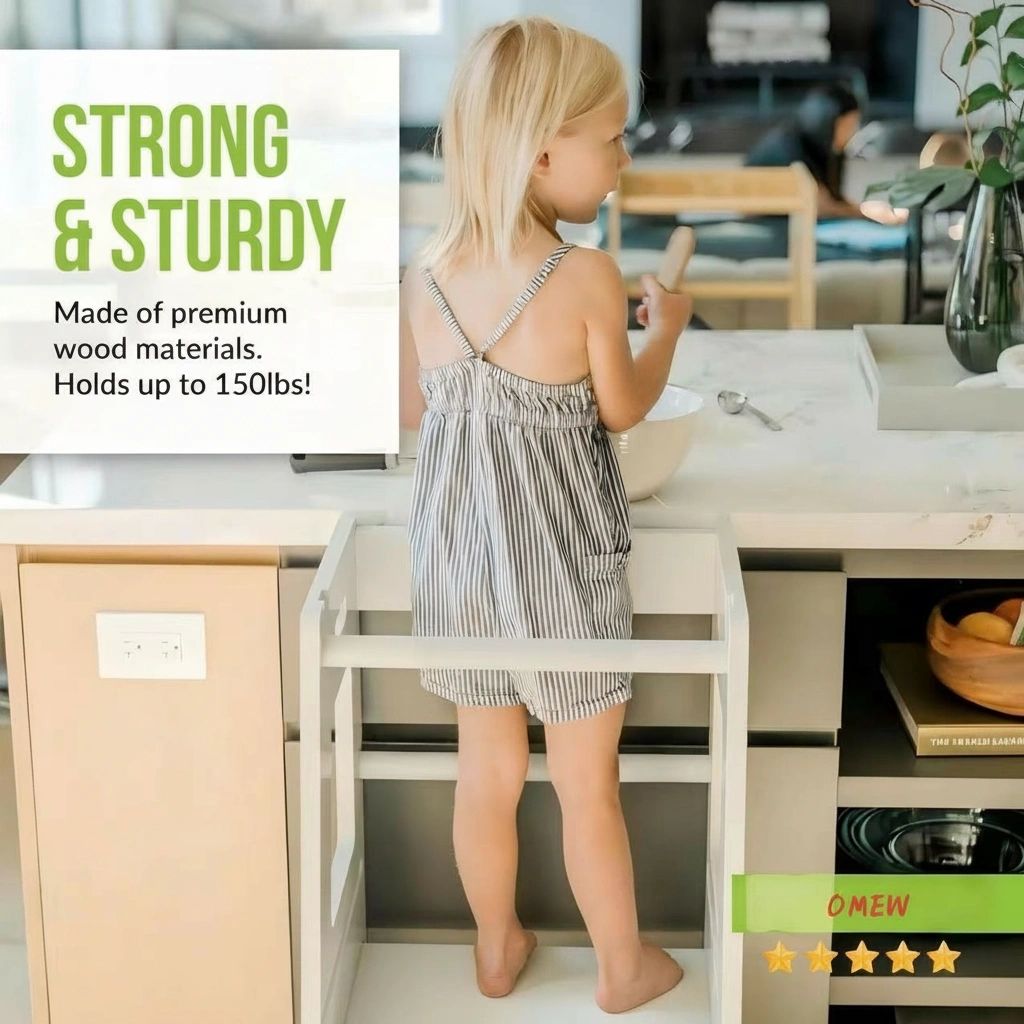 OMEW Standing Tower — strong and sturdy, holds up to 150 lbs