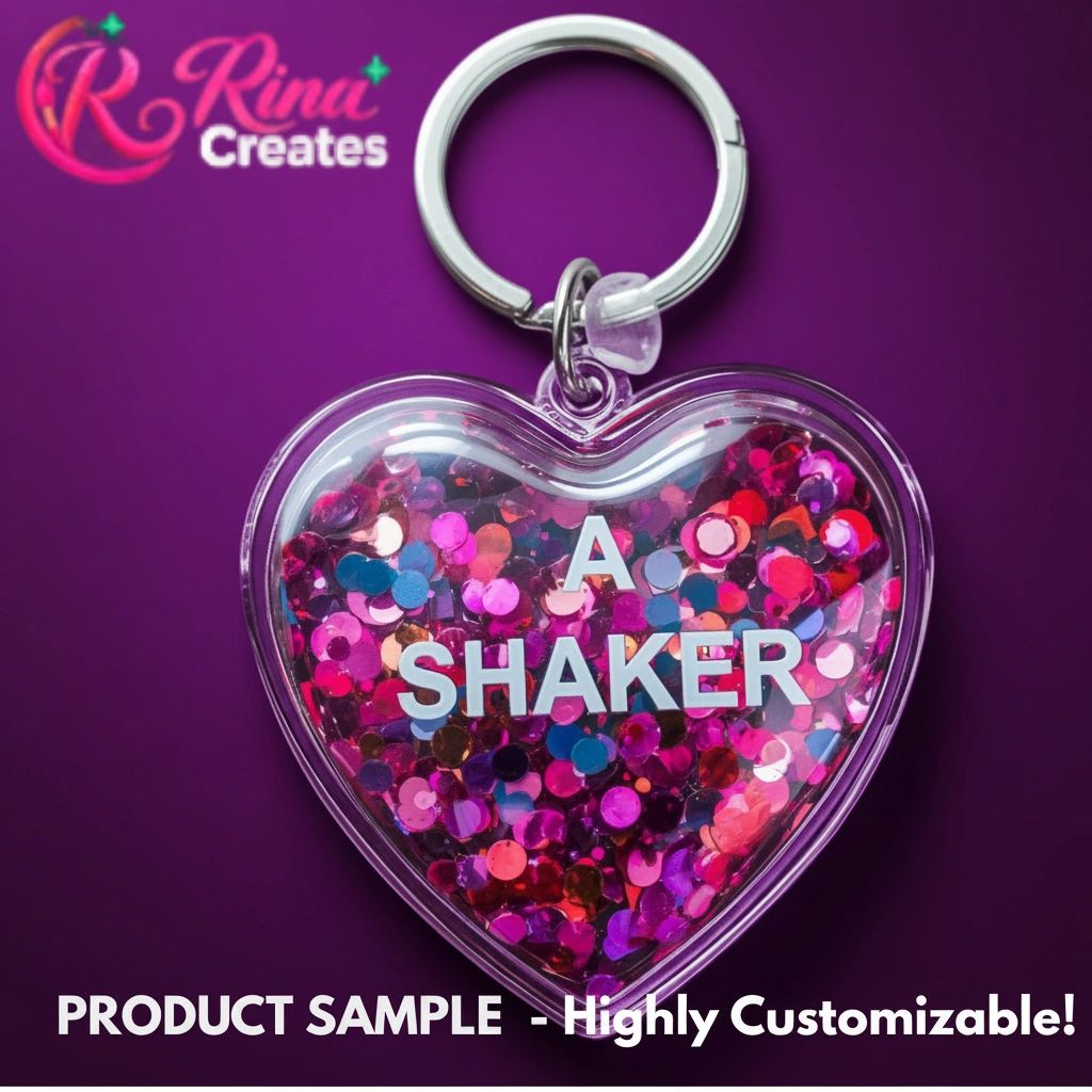 Shaker Keychains