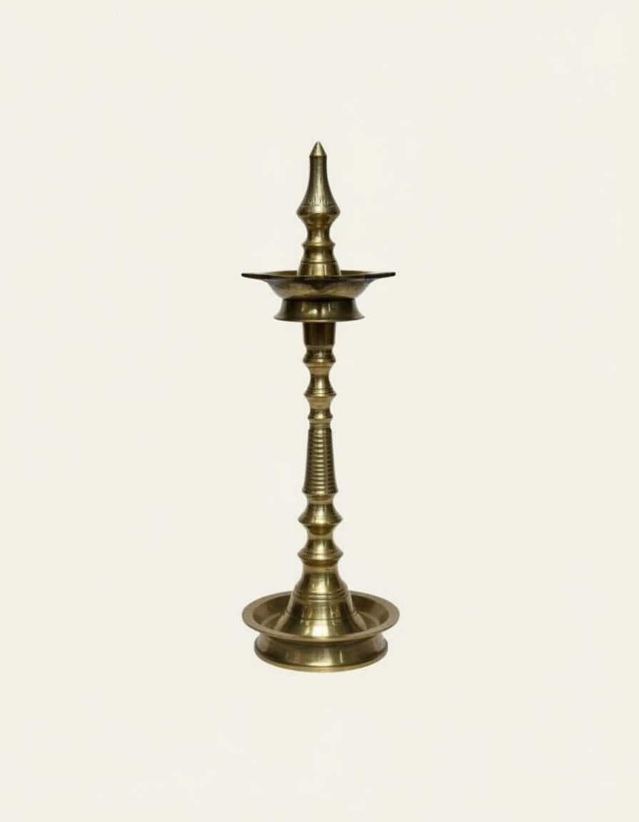 Tall Brass Lamp