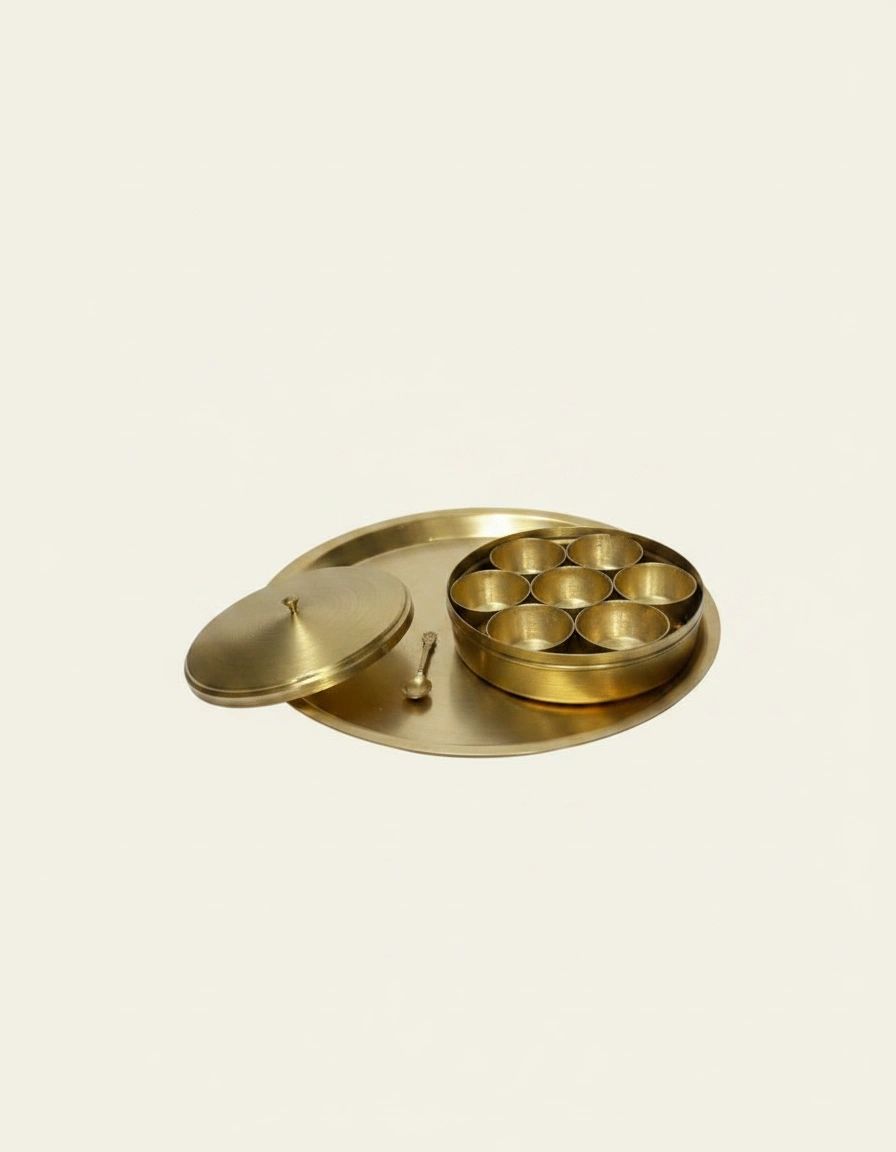 Heritage Brass Spice Box