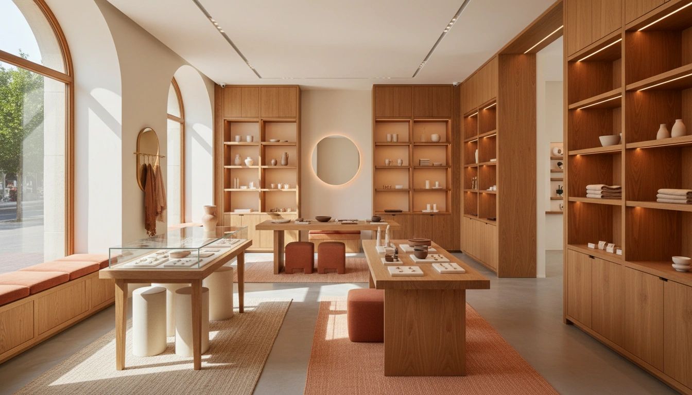 High-end commercial interior