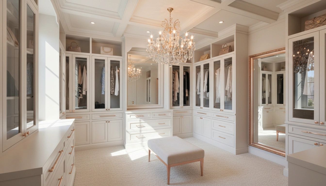 Bespoke walk-in closet