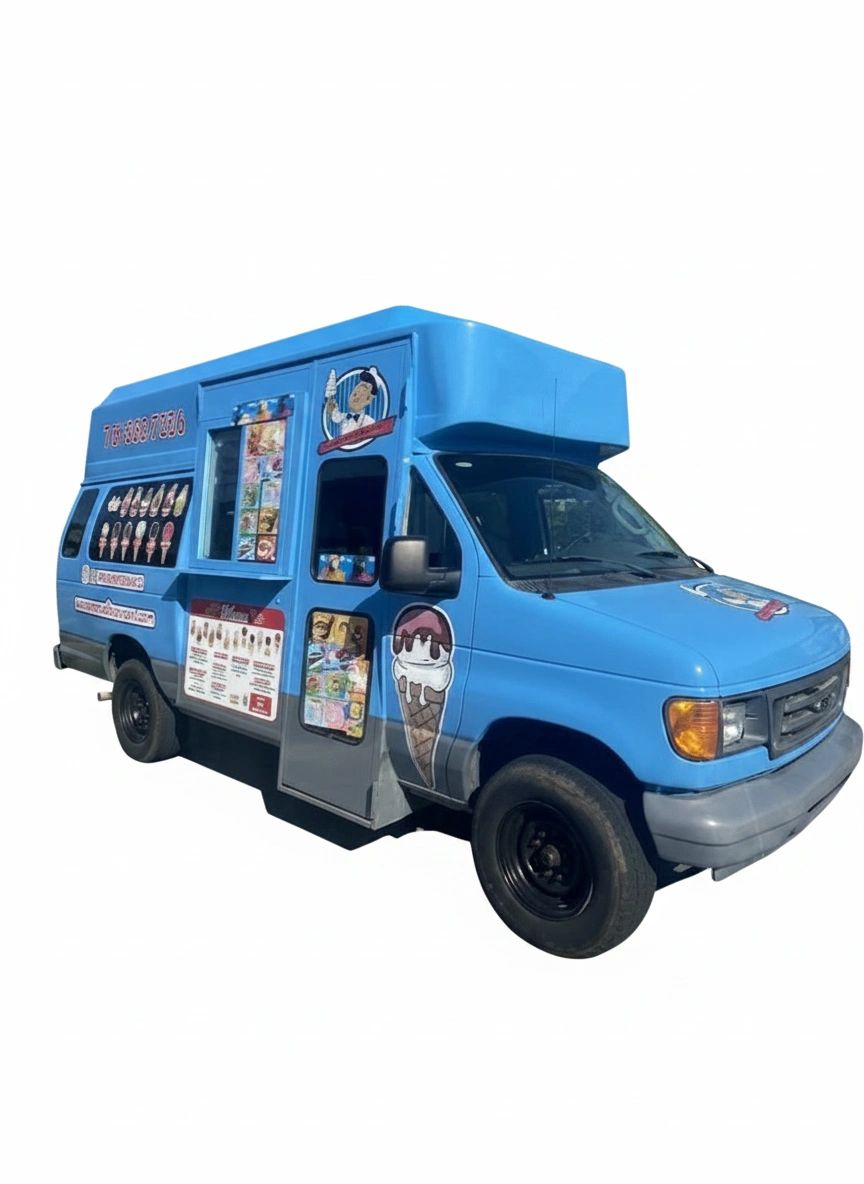 Carolina Cream ice cream truck side view