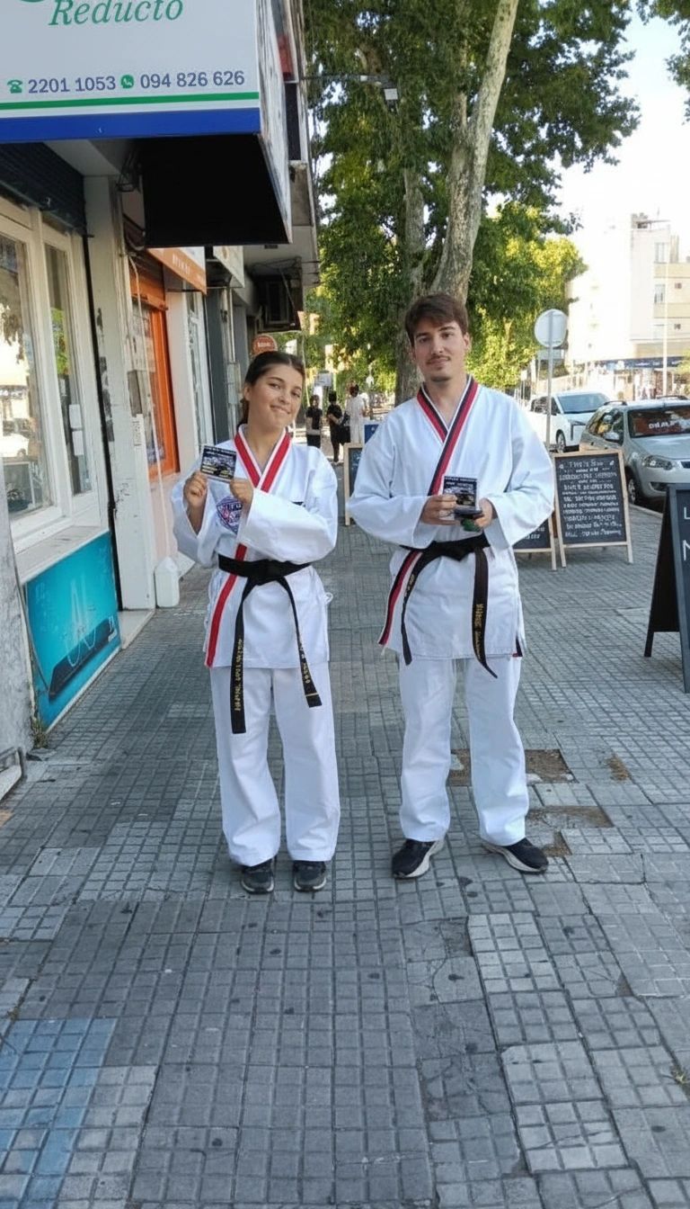 Instructores de SCI Artes Marciales con cinturón negro