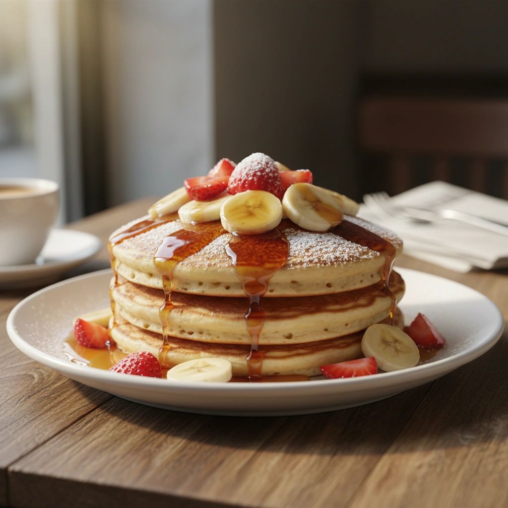 Hotcakes con Fruta