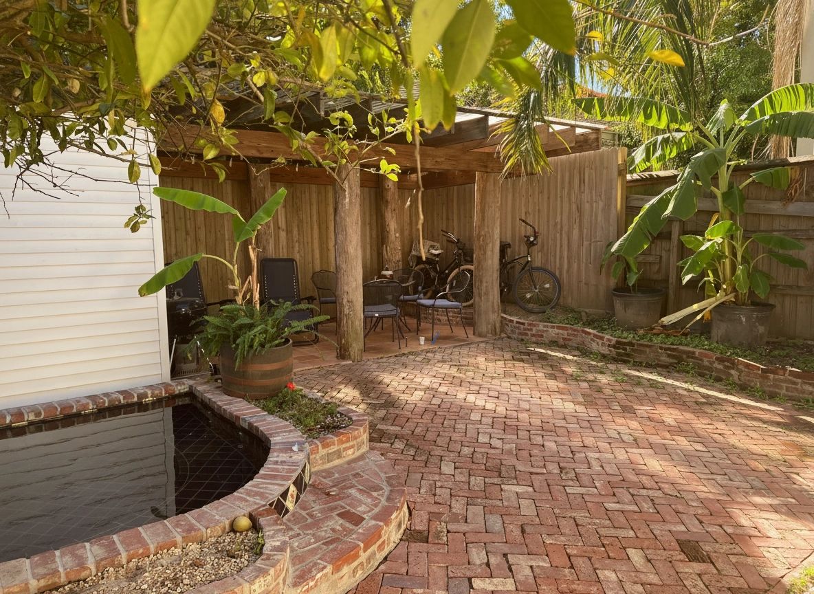Courtyard & Pergola