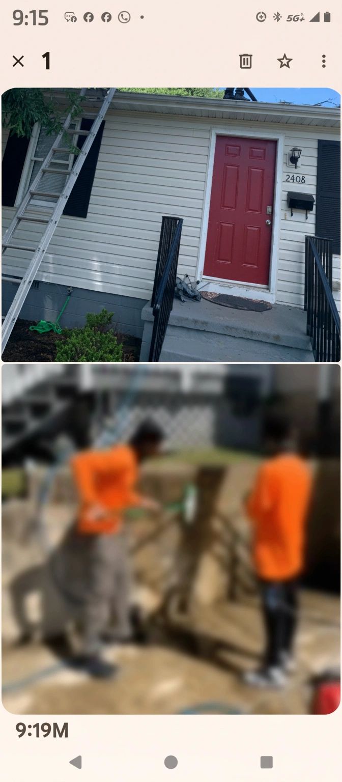 Crew at Work — Exterior Project
