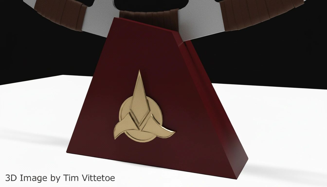 Bat'leth Holder Render