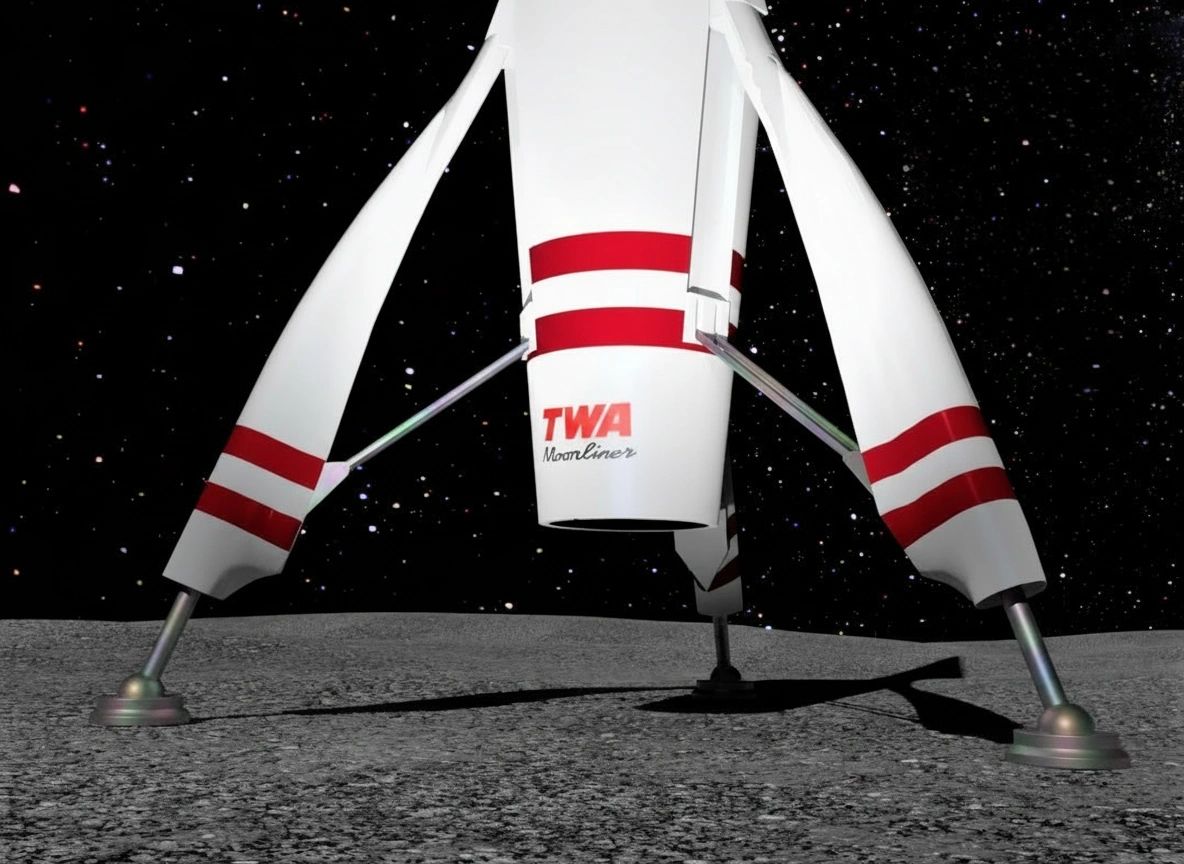 1951 TWA Moonliner - Render by Tim Vittetoe