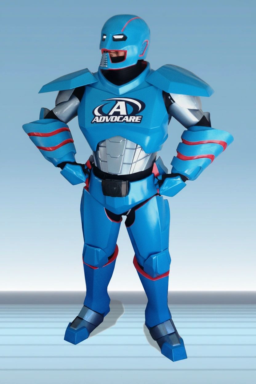 Robot Costume, Trade Show Promotion, Advocare