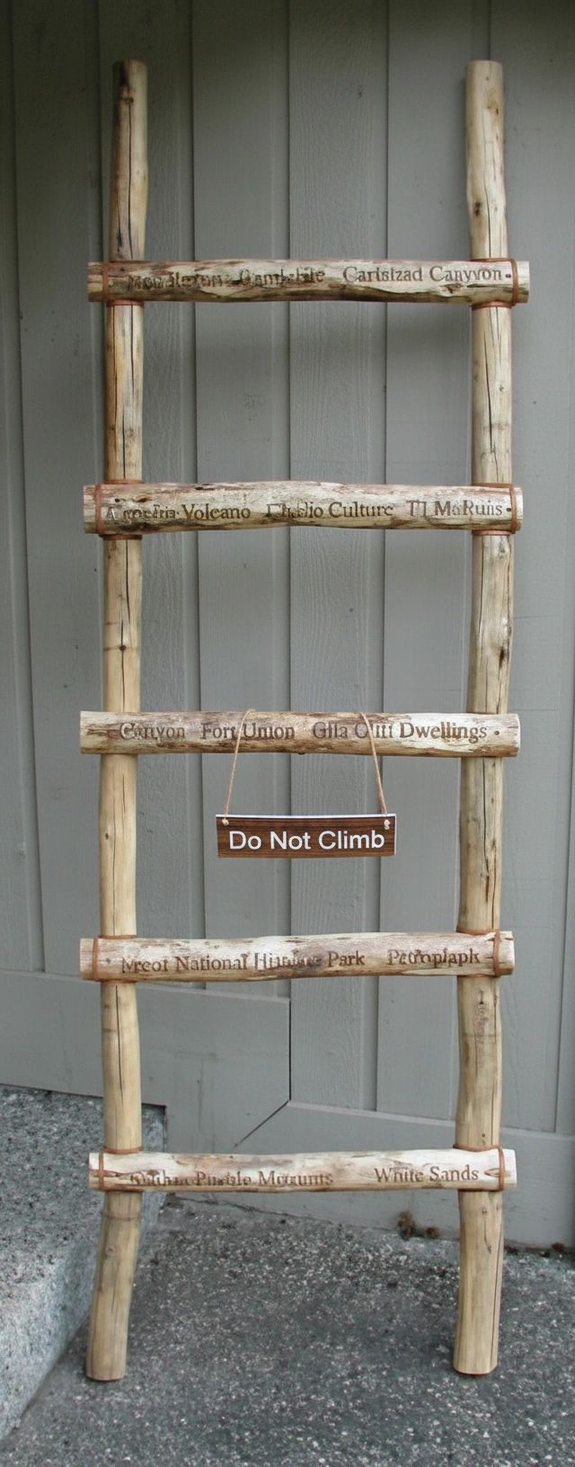 Southwest-style Ladder, National Monument Display
