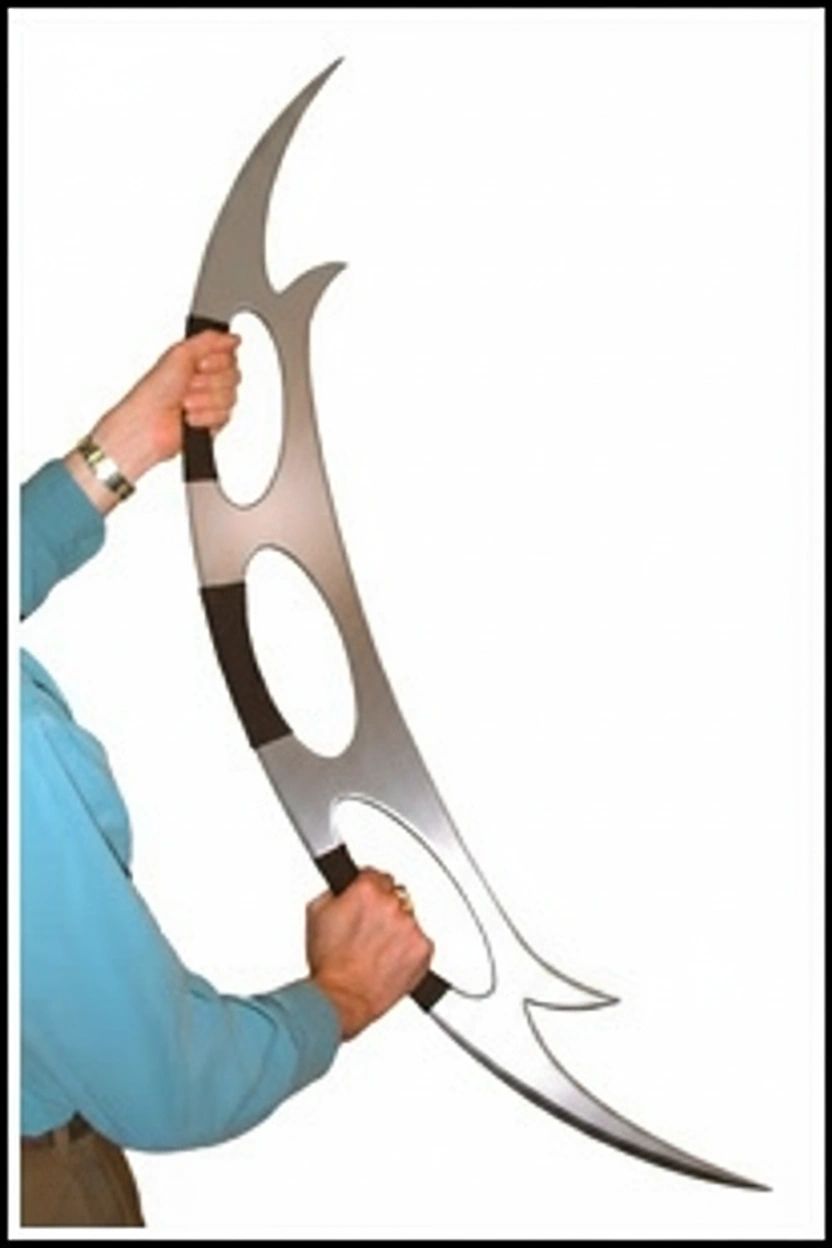 Bat'leth, Worf Style, Laser Cut