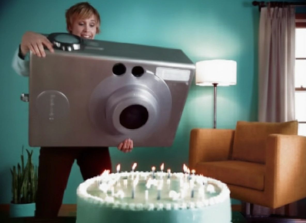 Large Camera Prop, Wisconsin Lottery Commercial