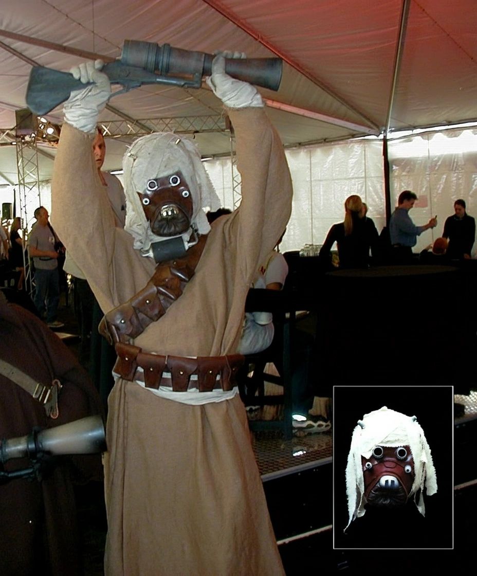 Tusken Raider Costume at Star Wars: Episode I Fund Raiser
