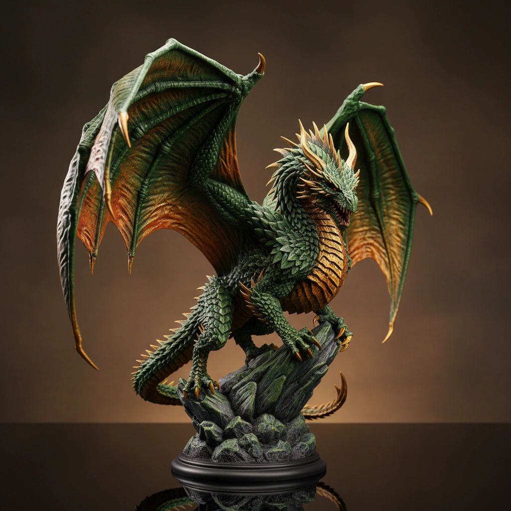 Ancient Dragon — Fantasy Collector Piece (25cm)