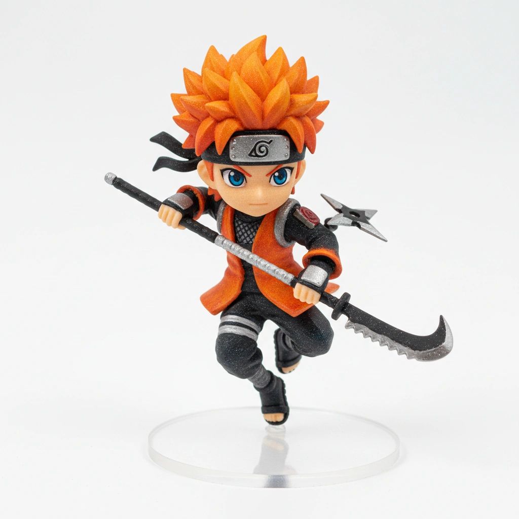 Celestial Warrior — Anime Battle Figure (15cm)