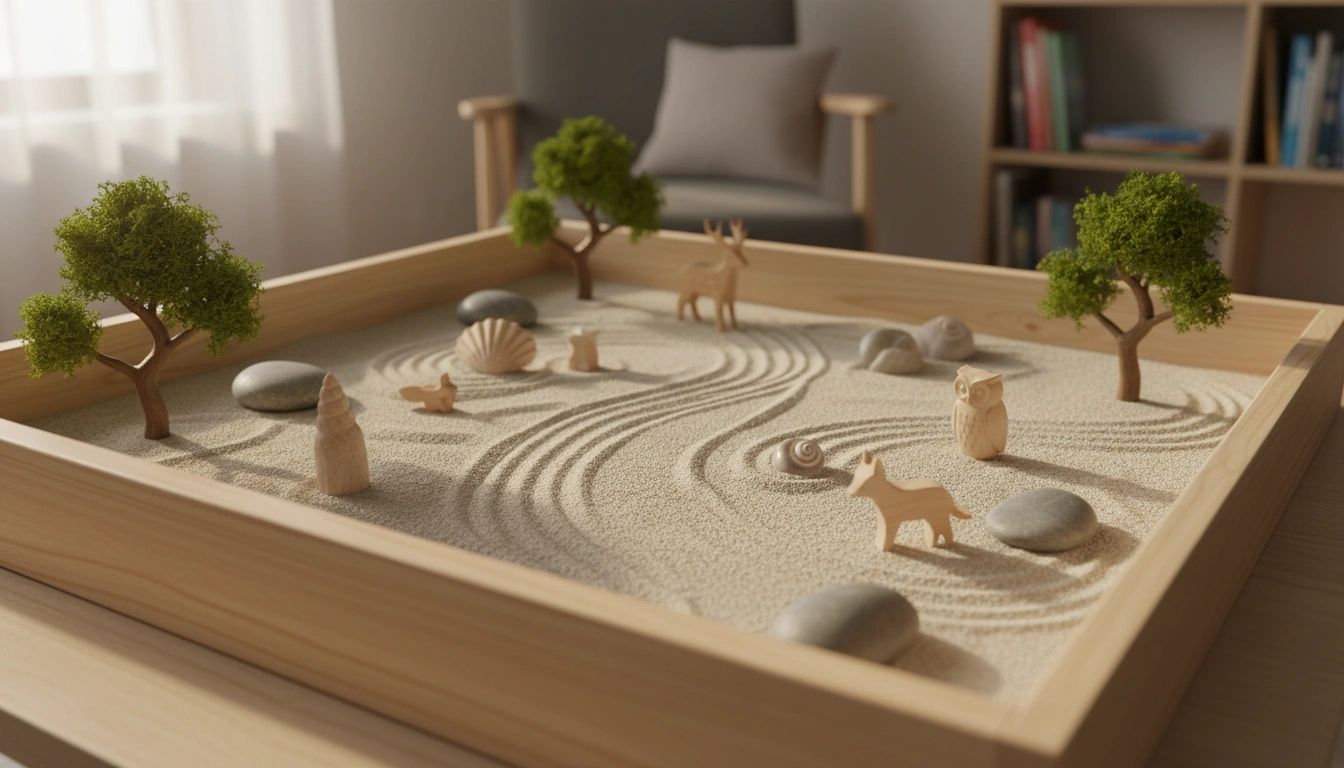 Sand tray therapy