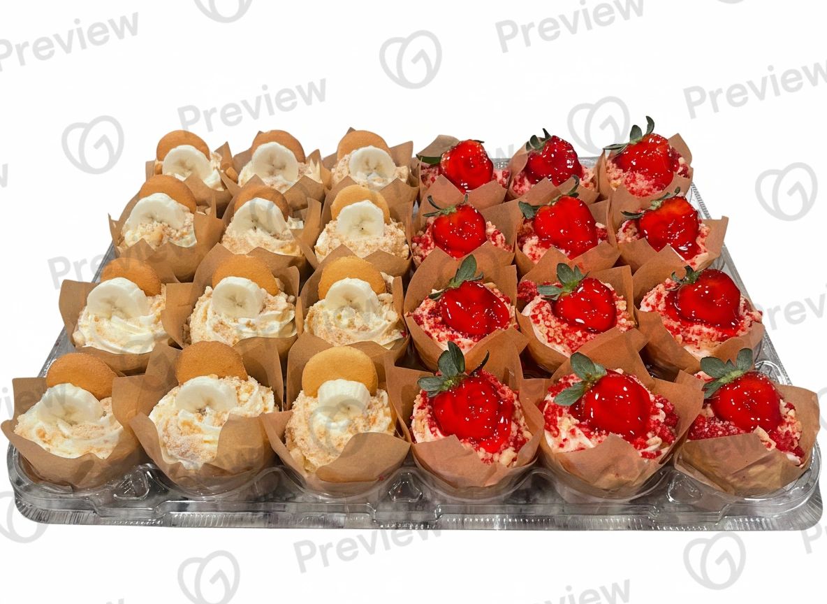 Specialty decorated cupcakes