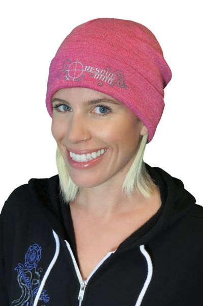 PINK RescueChic Slouch Beanie