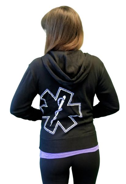 EMS Purple Star of Life Hoodie | Clothing for the Girls of EMS, Fire ...