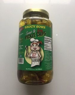 Saucy Sows Sweet and Spicy Pickles