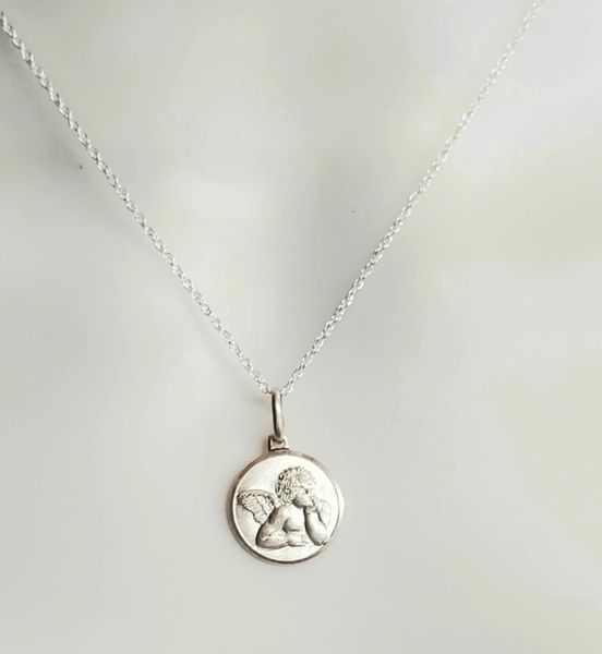 Cherub necklace on sale