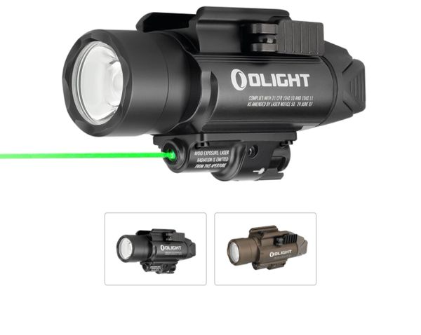 Olight Baldr pro green laser