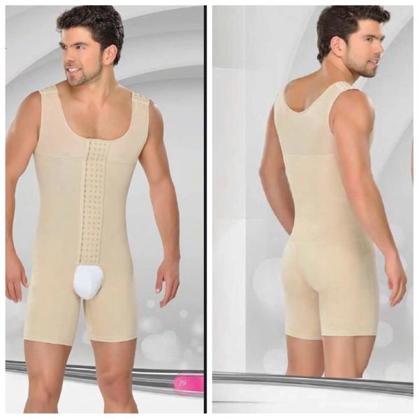 Full body post surgery compression girdles for men
