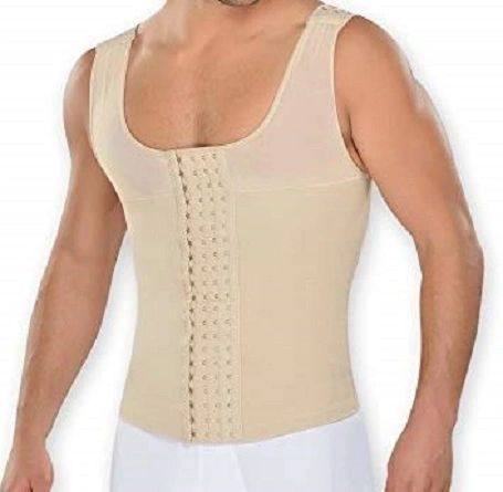 Liposuction girdles vest for men. Post-surgery and Daily use