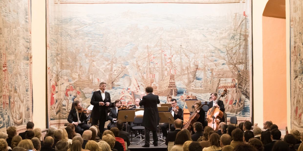 Concerts Culinaires in Seville with baritone Thomas Hampson in the Real Alcazar