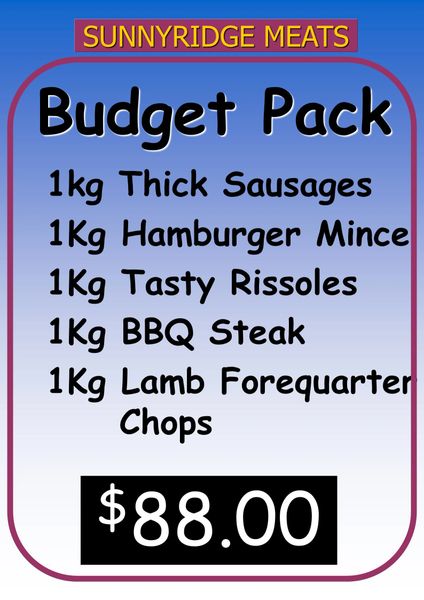 Budget Pack