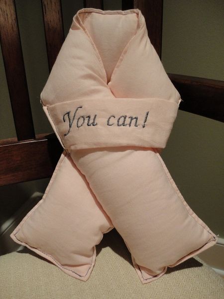 Breast Cancer Seat Belt Pillow Custom Embroidered Pillows