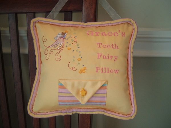 Girl's Tooth Fairy Pillow