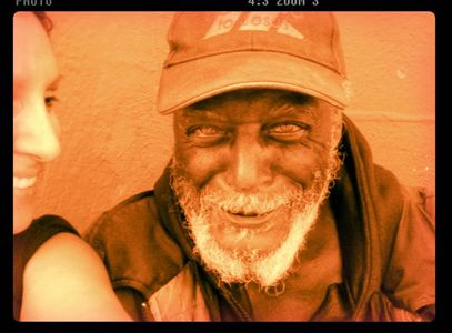 This is Richard, I met him on skid row in 2015, he lives on the streets and stoped by Fred Jordan Mi