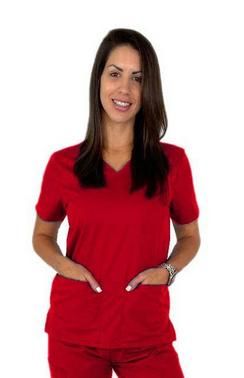 PHS-PCT WOMEN'S MODERN SCRUB TOP | 9.95 uniform store