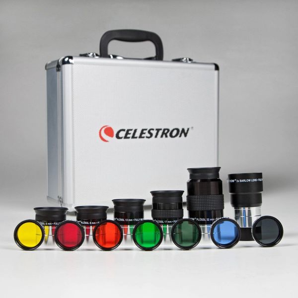 Celestron Eyepiece And Filter Kit For Telescopes 2 94305