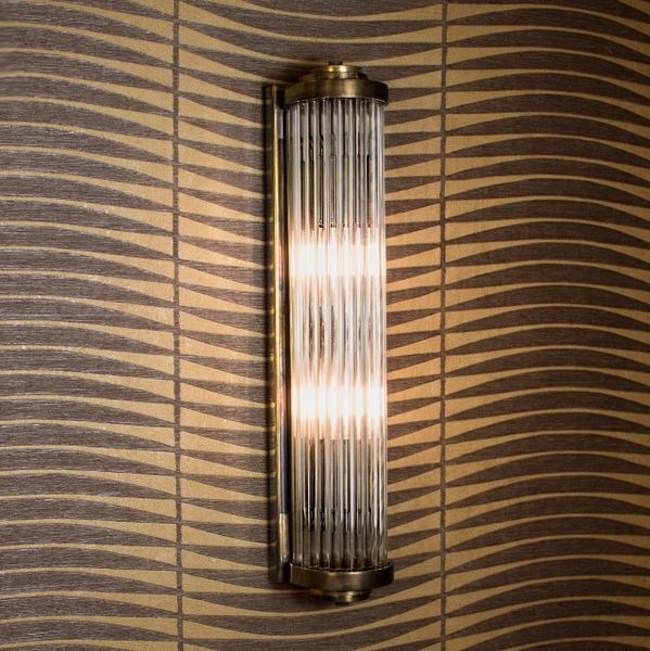 (850B) Gatsby Art Deco Wall Light (Medium) The Limehouse Lamp Co