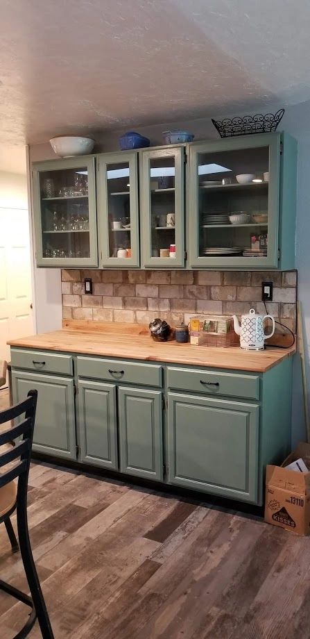 Remodeled kitchen