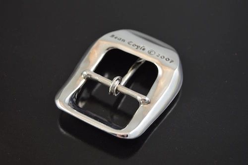 The "PININFARINA" Mens solid sterling silver .925 Custom Belt Buckle MADE IN U.S.A.