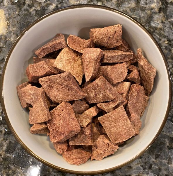 FREEZE DRIED Beef Hearts Organ Meat 2 oz