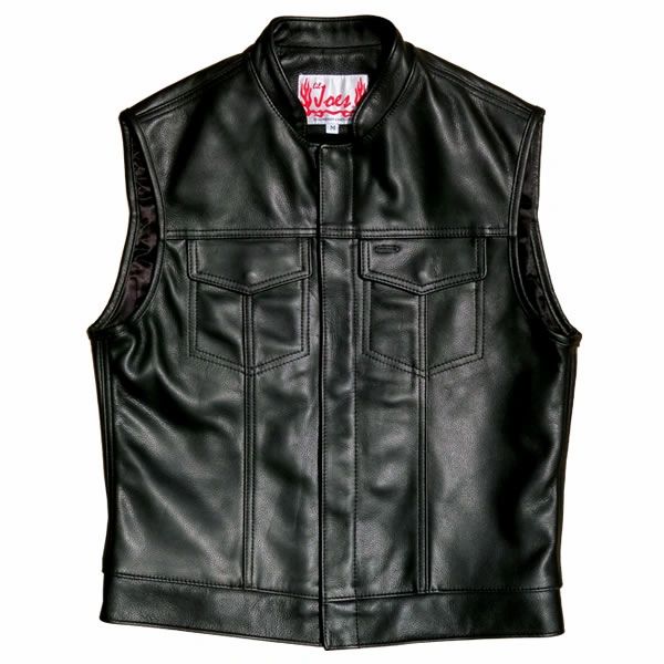 着丈67cmRANDY 21AW “Bottle Joe” Leather vest - トップス