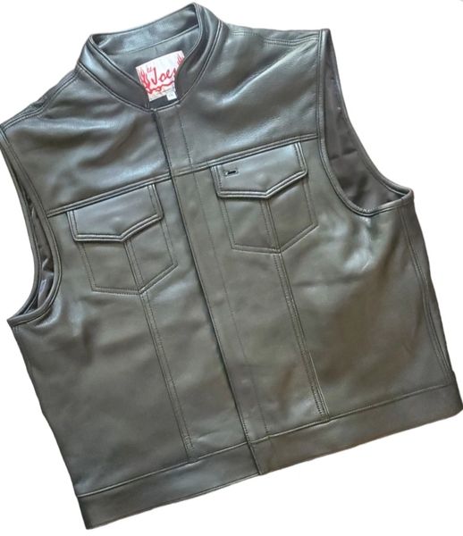 Denim and Leather Motorcycle vests | LIL JOES LEGENDARY LEATHERS