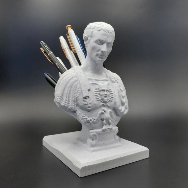 Statue of David Pen Holder, Paintbrush Holder Caddy, Makeup Tool Holder,  Vase