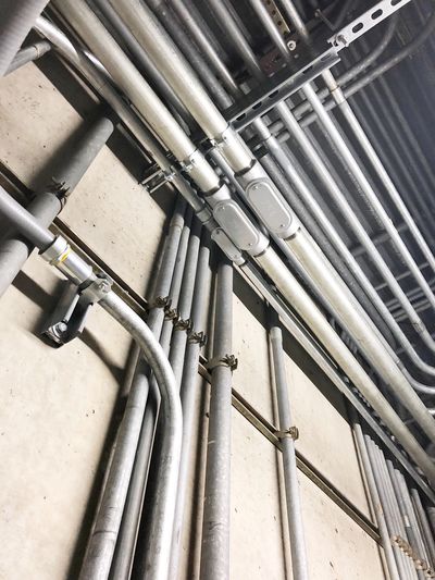 commercial conduit installation